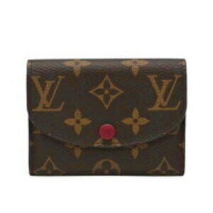 Louis Vuitton Porte Monnaie Wallet Rosalie Monogram Fuchsia Pink
